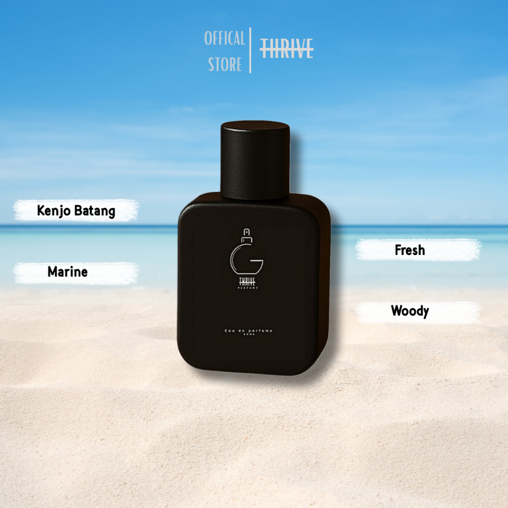 THRIVE_PARFUME Kenzo Homme (Batang) 50ml – Aroma Fresh Aquatic Maskulin Tahan Lama