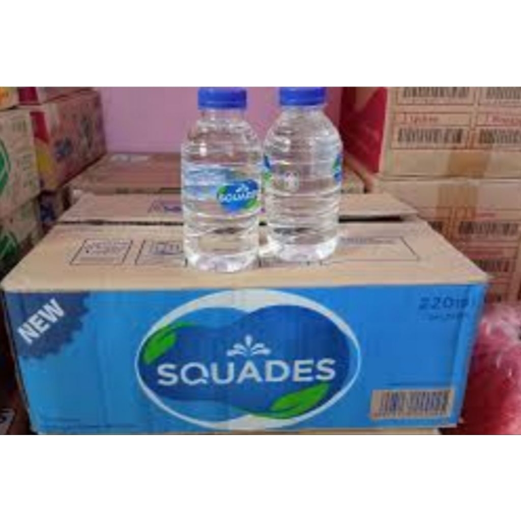 

air minum squades 1 dus isi 24 botol 220ml