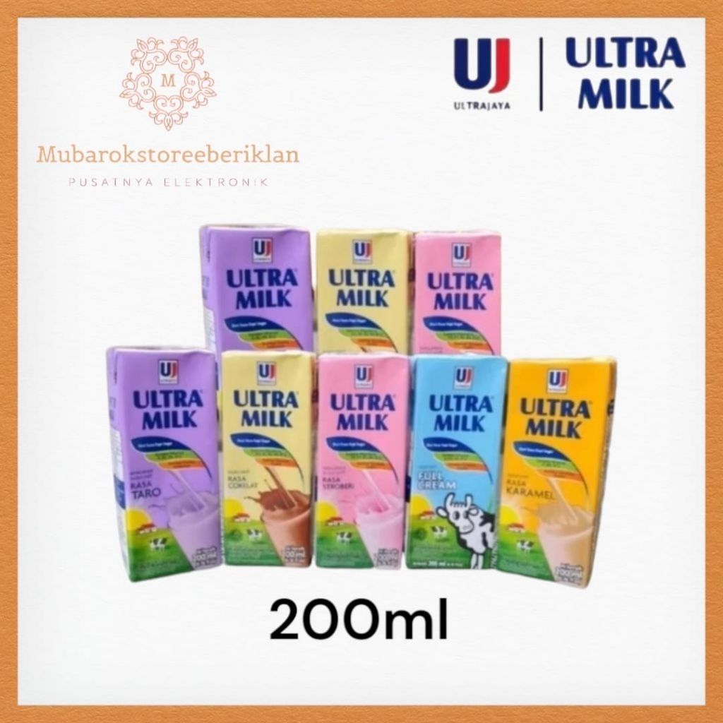 

SUSU ULTRA MILK 250ML / SUSU CAIR SUSU UHT