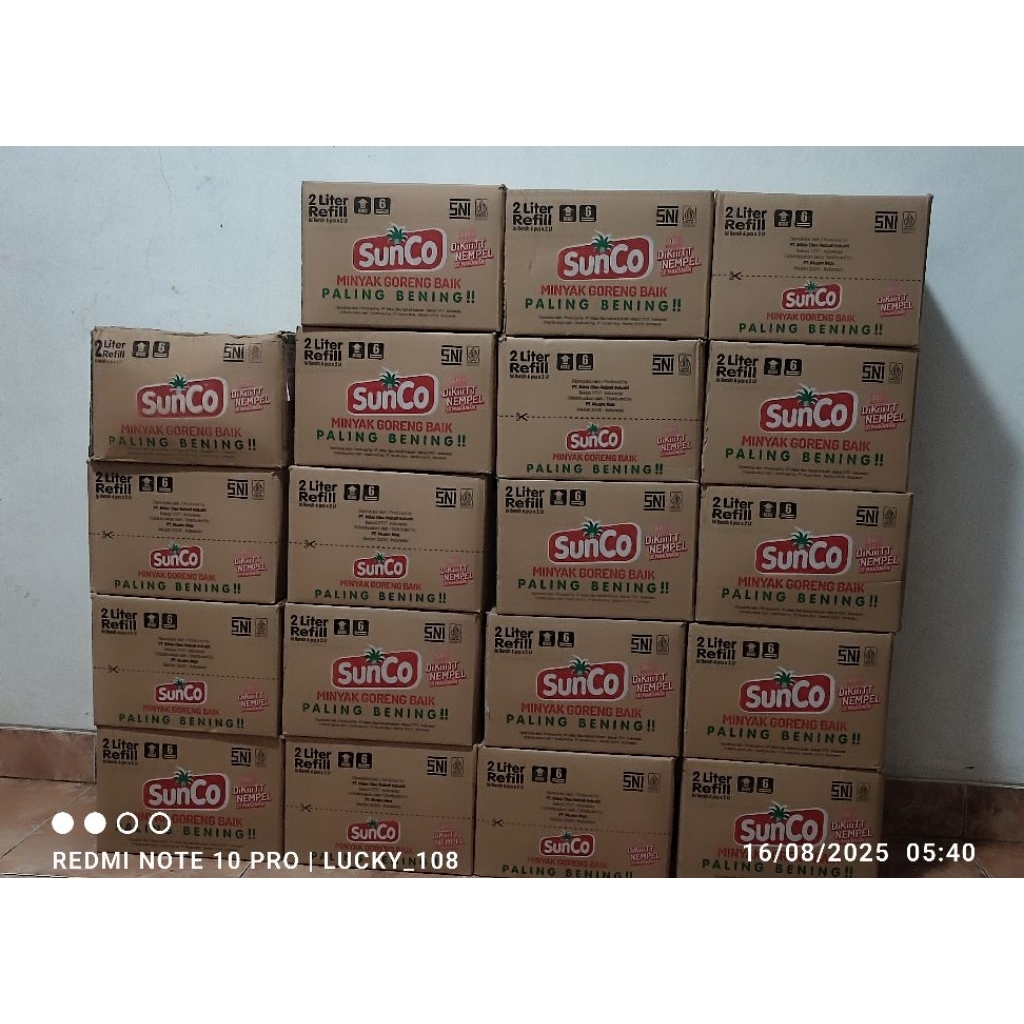 

minyak goreng sunco 2lt dusan