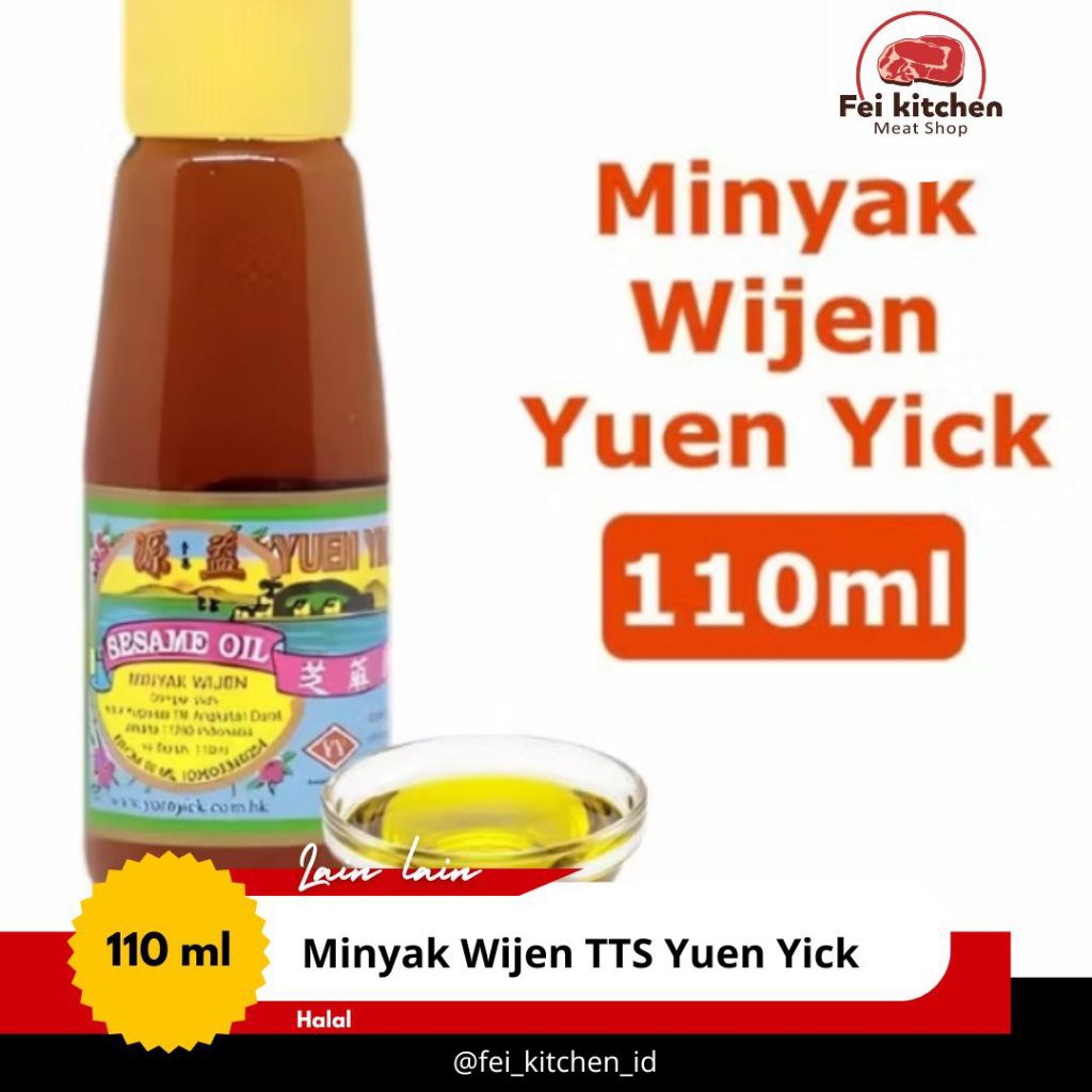 

minyak wijen TTS Yuen Yick 110ml