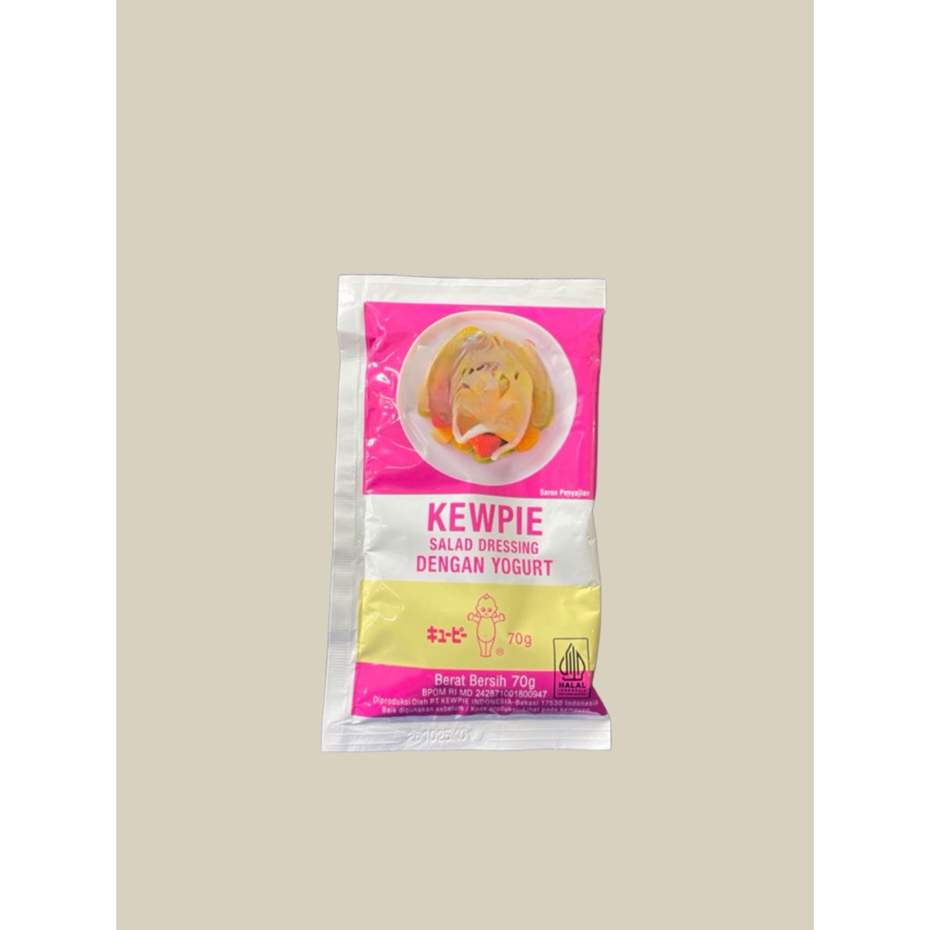 

KEWPIE DRESSING SALAD YOGURT 70ml