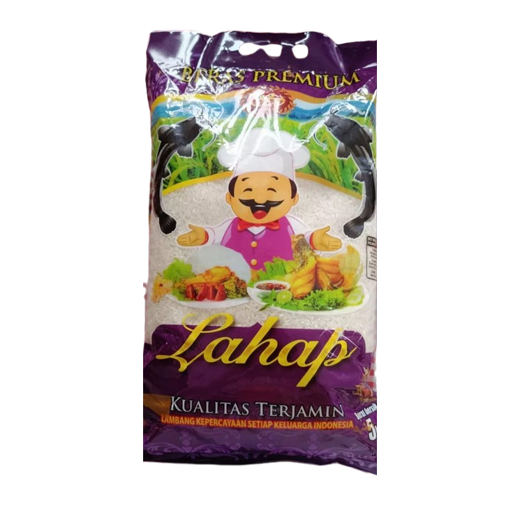 

Beras Premium Lahap Lele 5kg Pulen Enak