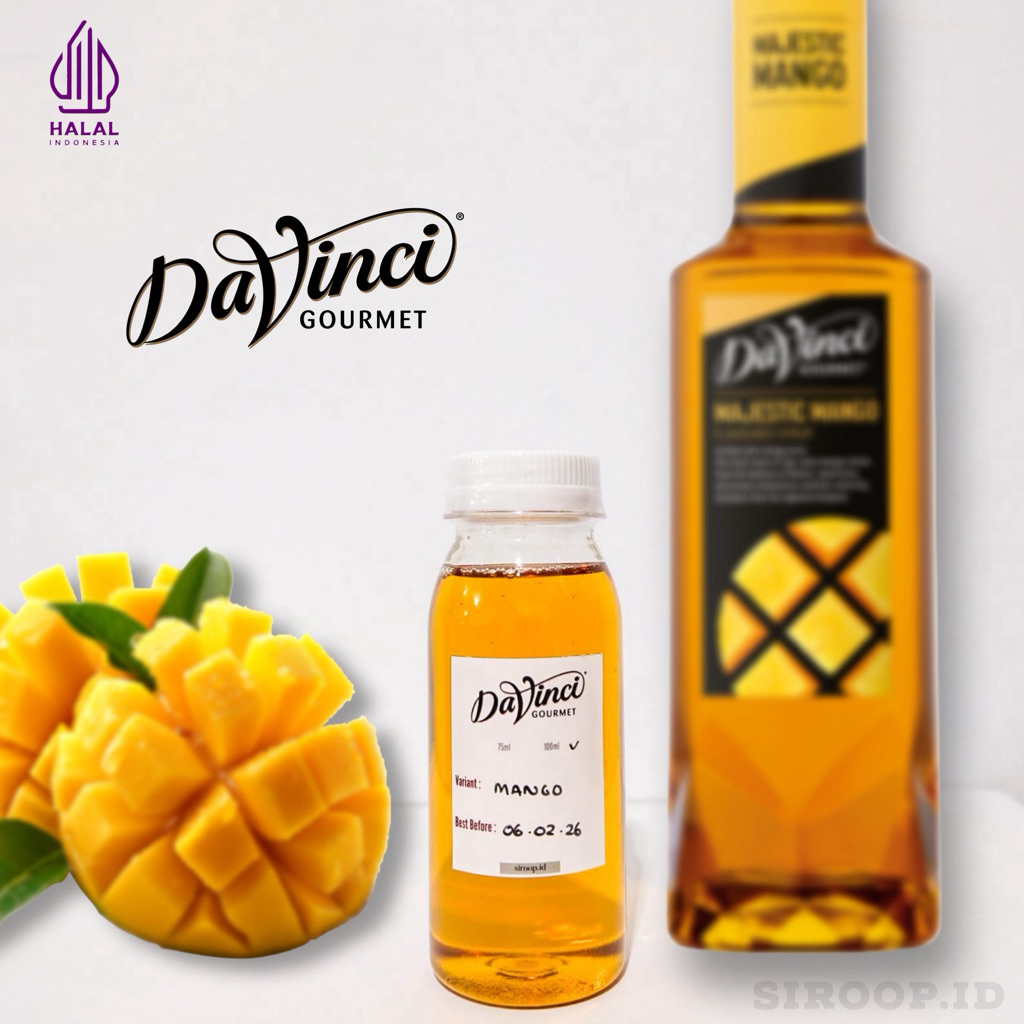

Davinci Majestic Mango Syrup Flavour Repack (30ml,75ml,100ml)
