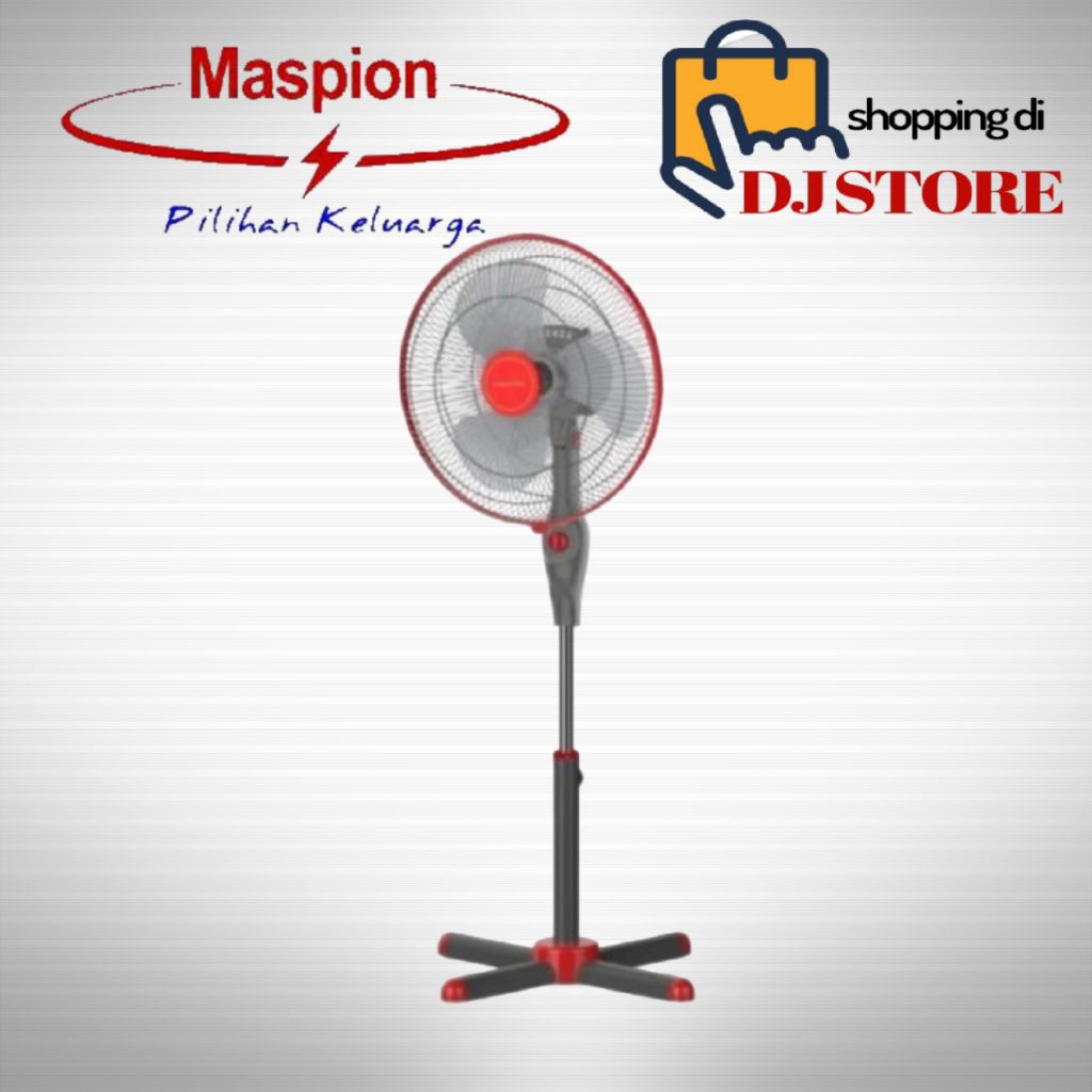MASPION kipas angin berdiri 16 inch EX- 1611 SX kaki silang, stand fan maspion