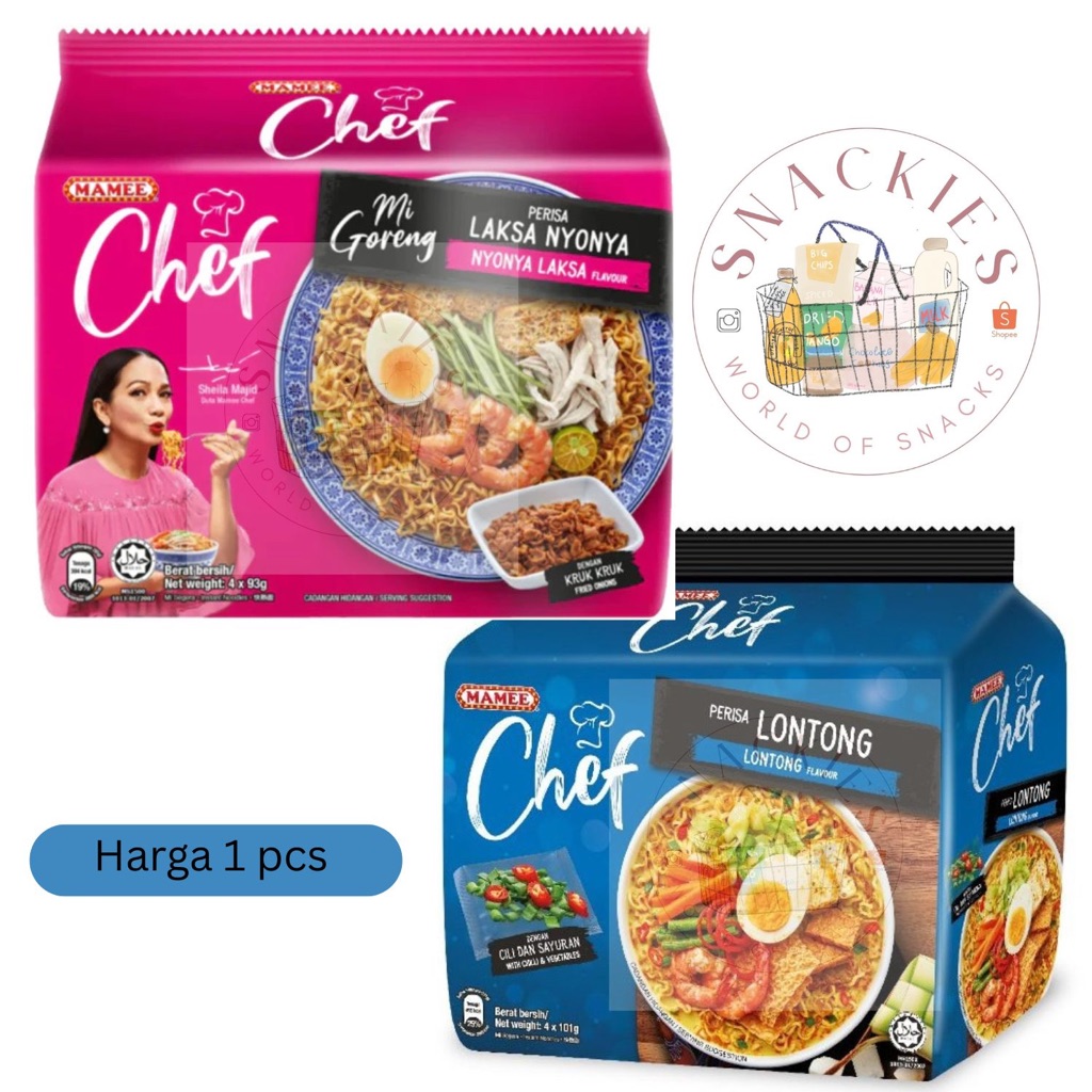 

Mamee Chef's Mie Lontong & Laksa Nyonya (ready)