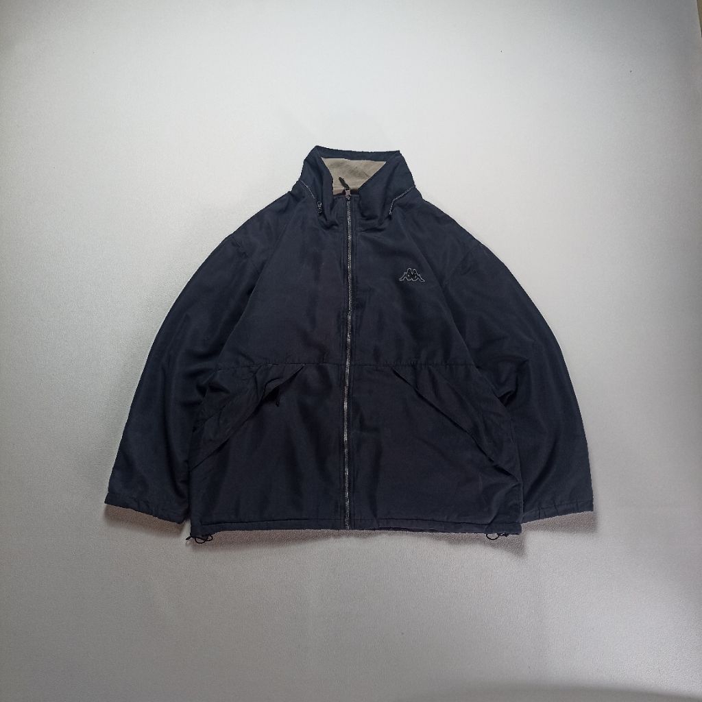 WINDBREAKER JACKET KAPPA VTG 90s REVERSIBLE