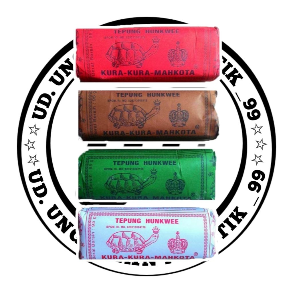 

TEPUNG HUNKWEE CAP KURA-KURA MAHKOTA 95Gram