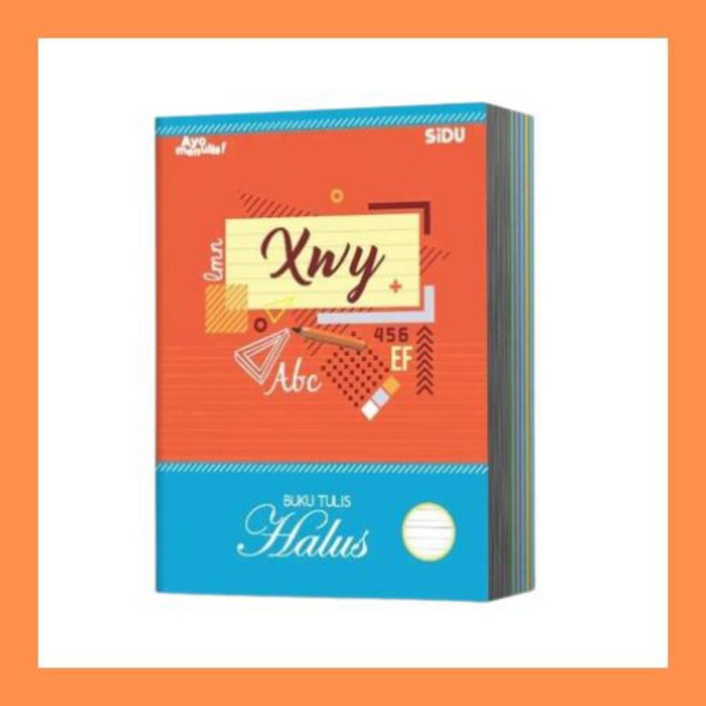 

Sidu Buku Tulis Halus 38 Lembar 1pak 10pcs