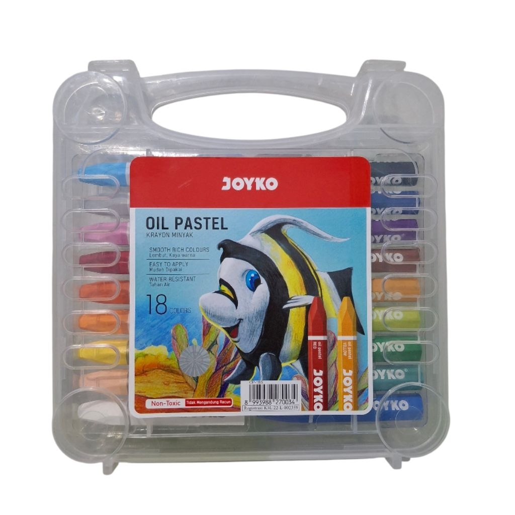 

Crayon/oil pastel/krayon minyak JOYKO OP18S OP-18S