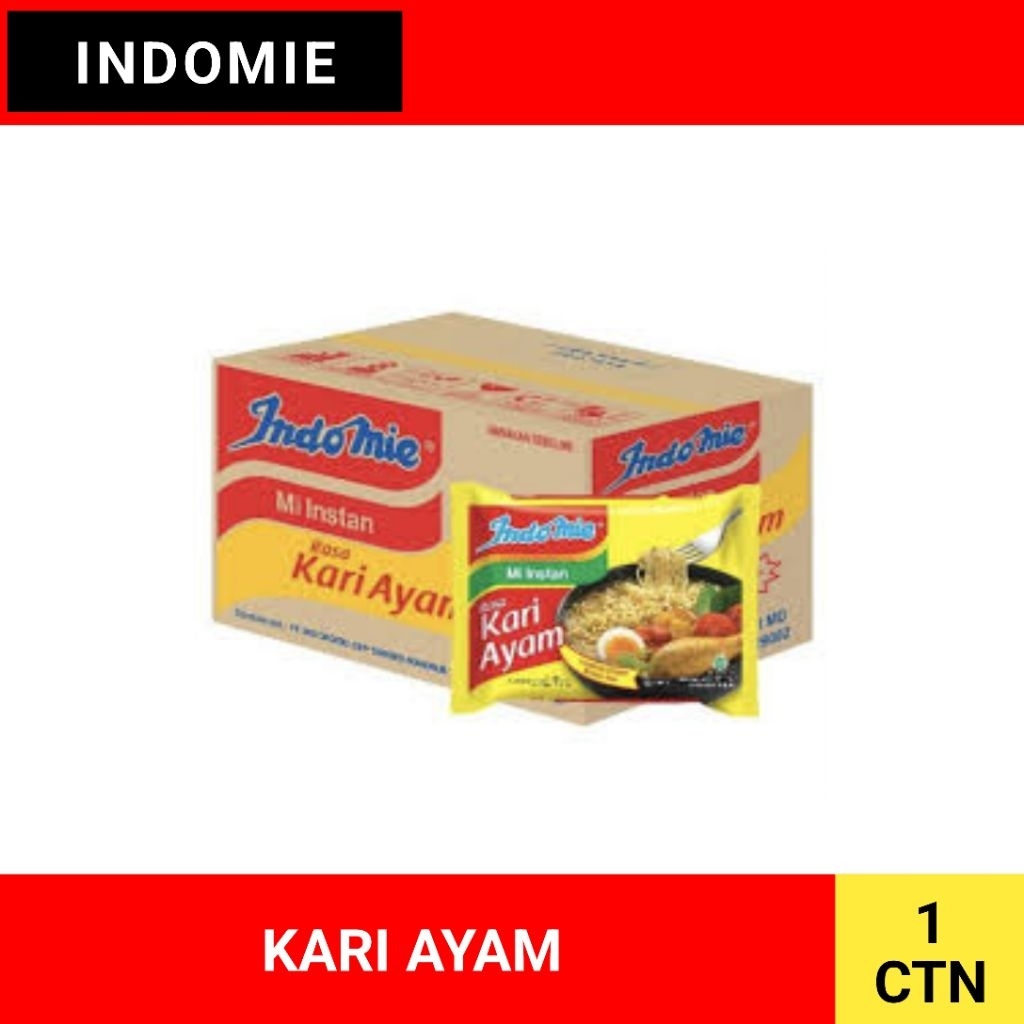 

INDOMIE Indomie rasa kari ayam