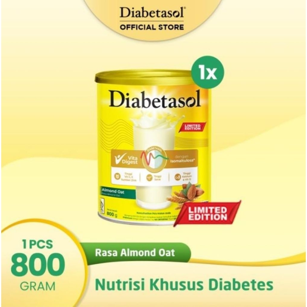 

Diabetasol Milk Almond Oat 800Gr