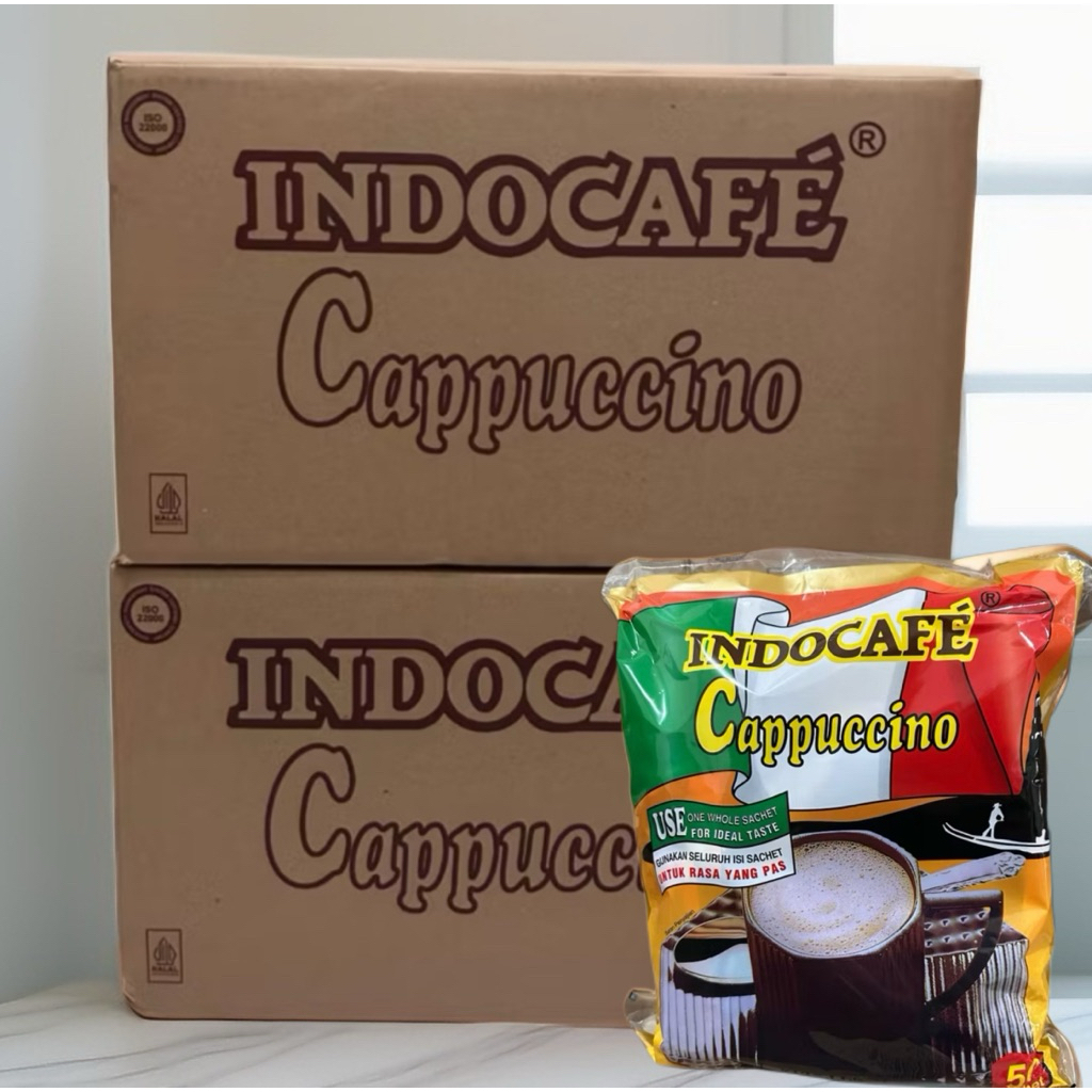 

Indocafe Cappucino 5 pak x 50 sachet