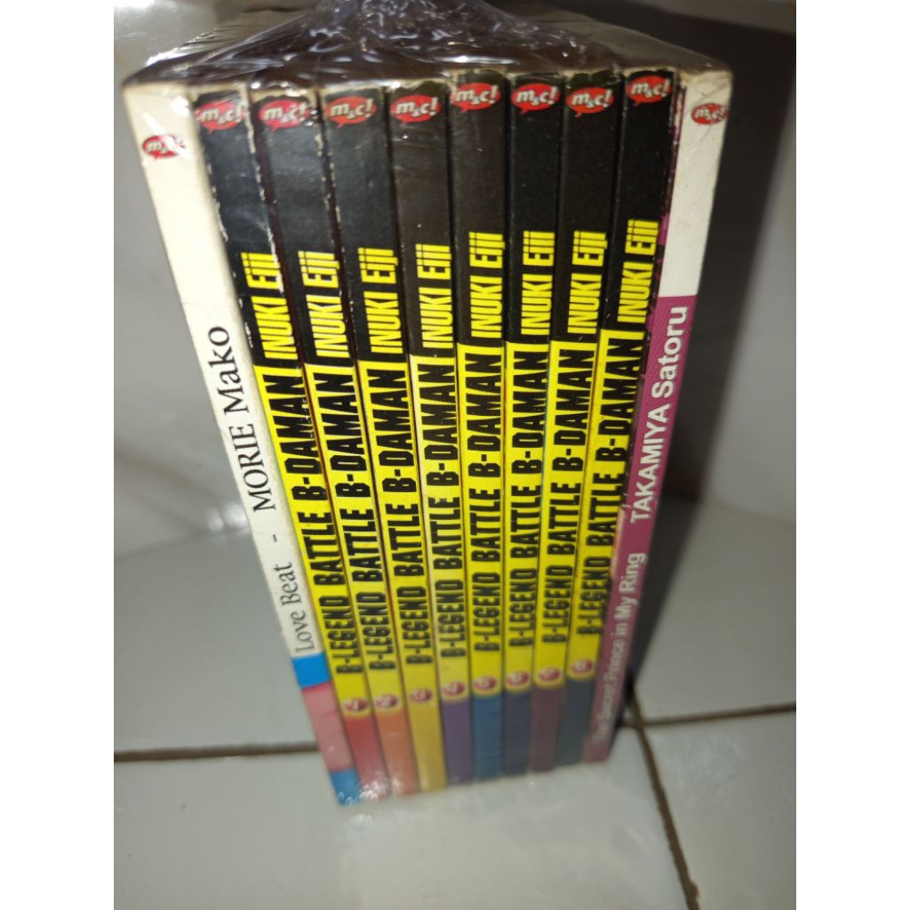 Komik B-legend Battle B-daman 1-8 Tamat original kolpri