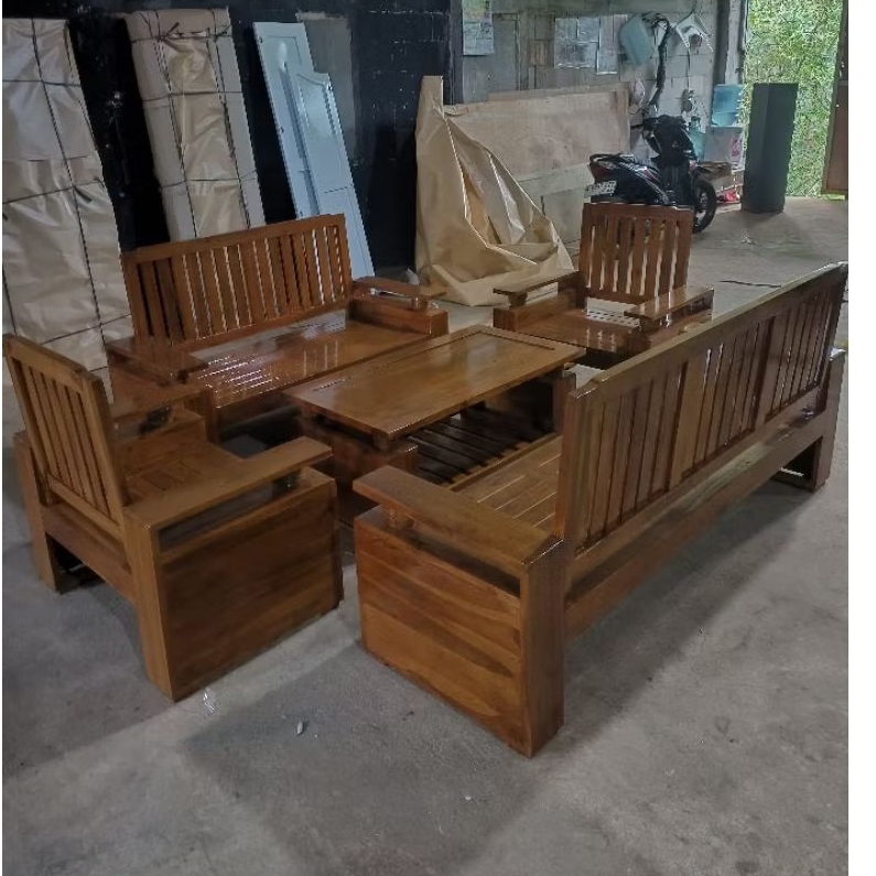 FREE ONGKIR Kursi Tamu Minimalis 3211 jati