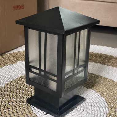 lampu pagar outdoor,, lampu hias pagar depan rumah tahan air|kreasi rumah lampu hias