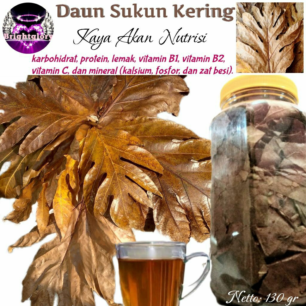 

Teh Herbal Daun Sukun Kering