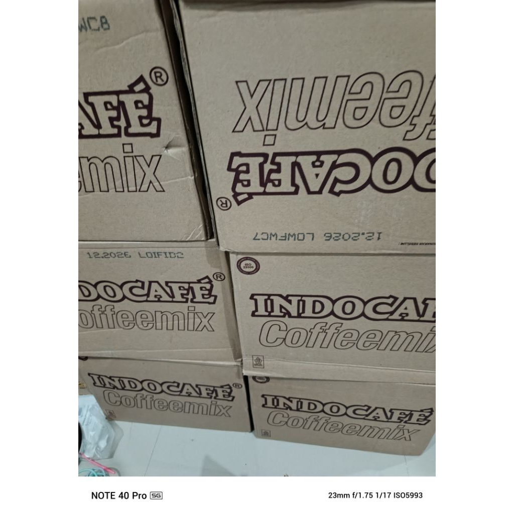 

indocafe coffeemix 5bag @500 sachet