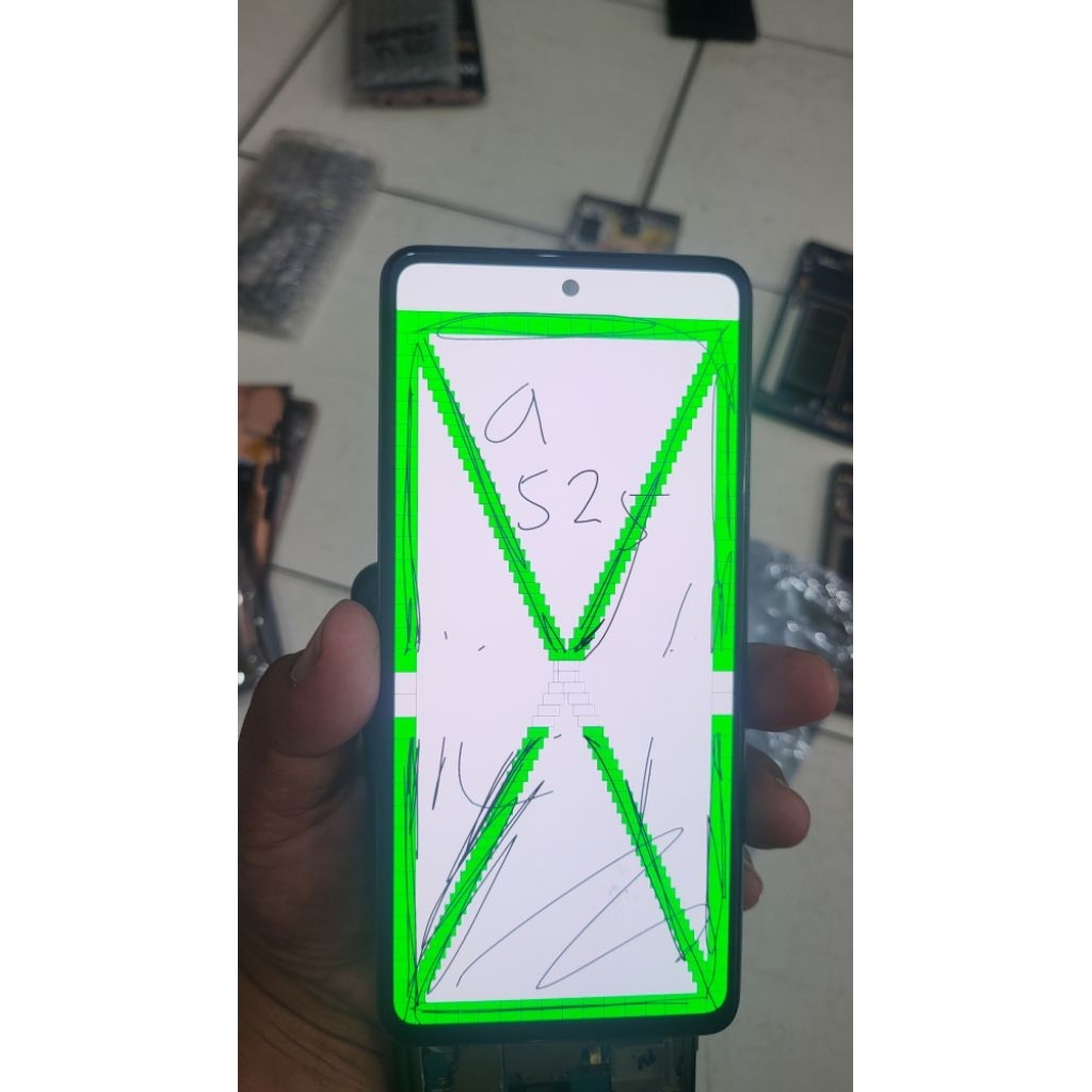 Lcd samsung a52s original copotan