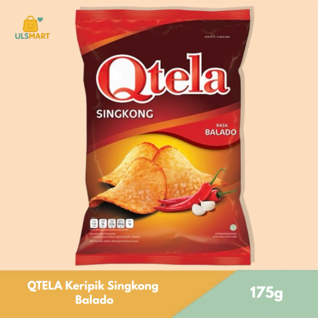 

QTELA Keripik Singkong Balado 175 g