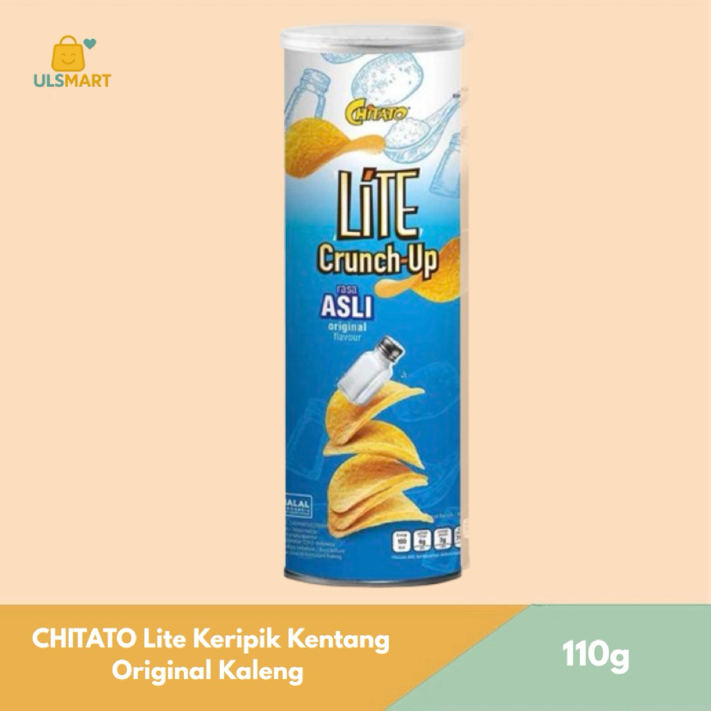 

CHITATO Lite Keripik Kentang Original Kaleng 110 g