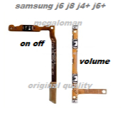 flexibel on off + vol samsung j6 j8 j4 plus j6 plus original best quality