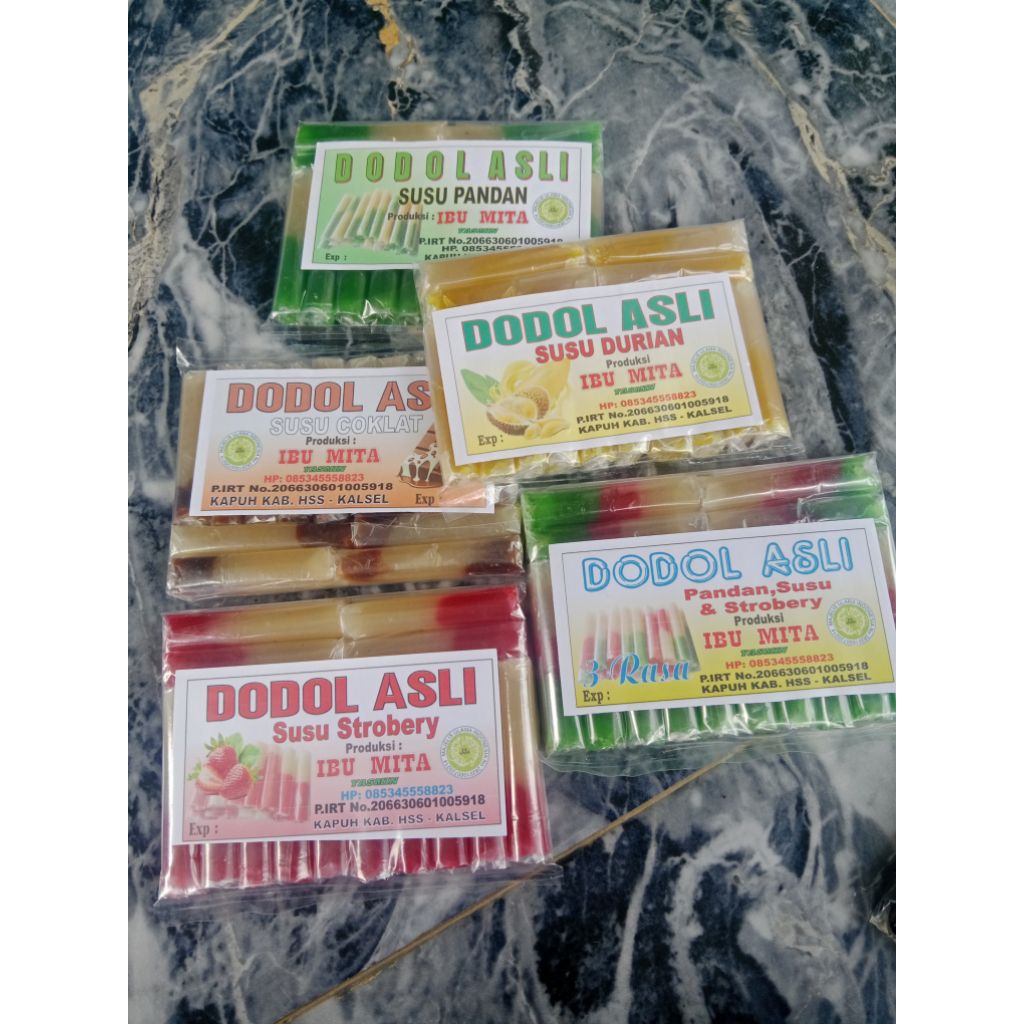 

dodol asli kandangan ibu mita