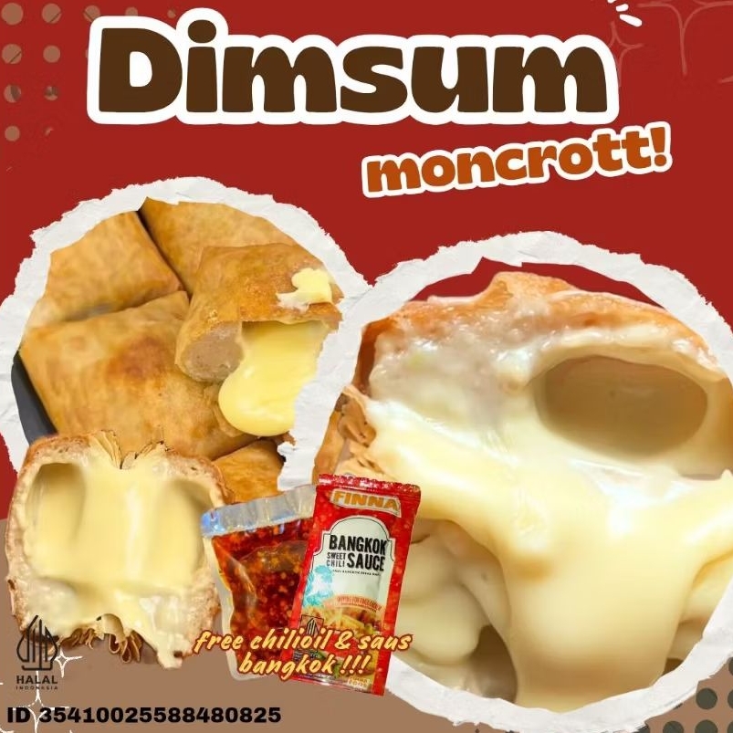 

DIMSUM KEJU LUMER JUMBO ISI 3 & 5 ( FREE CHILI OIL & SAUS BANGKOK ) 100% AYAM & UDANG