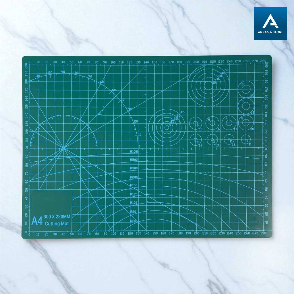 

work cutting mat pad a4 30 x 22 cm alas potong ukur serbaguna