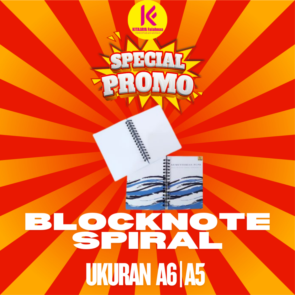 

SPIRAL BLOCKNOTE A5 CUSTOM