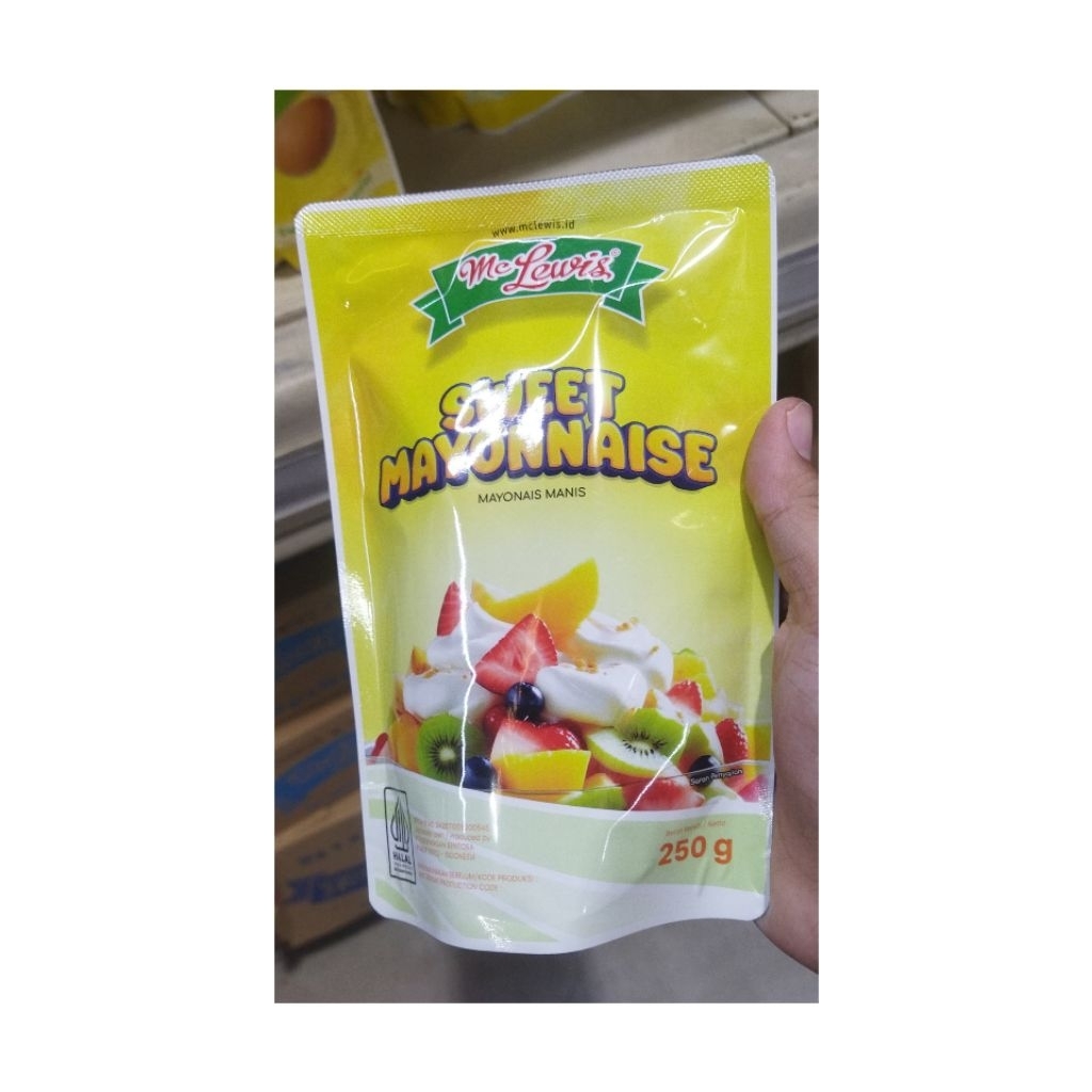 

MC LEWIS SWEET MAYONAISE 250GR ISI 3 PCS