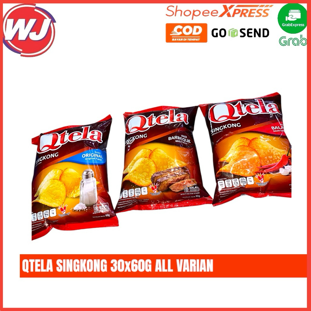 

QTELA SINGKONG 30x60G ALL VARIAN