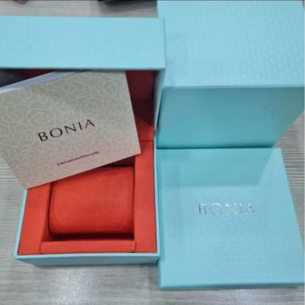 Box bonia / Kotak jam tangan Bonia Biru terbaru