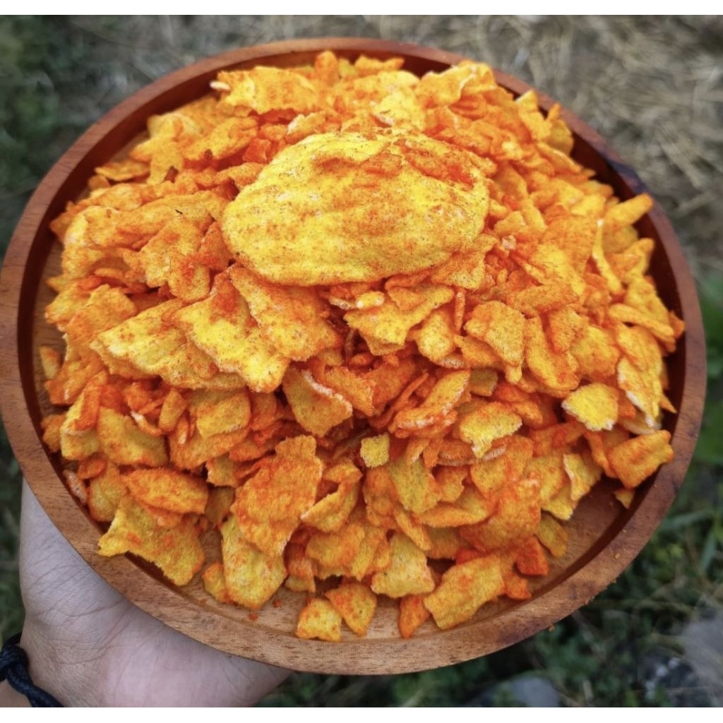 

Remukan Snack Krip-Krip/Puyur Balado 500 Gram