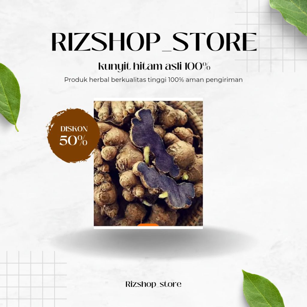 

Kunyit hitam asli produk 100% original isi 100 gram