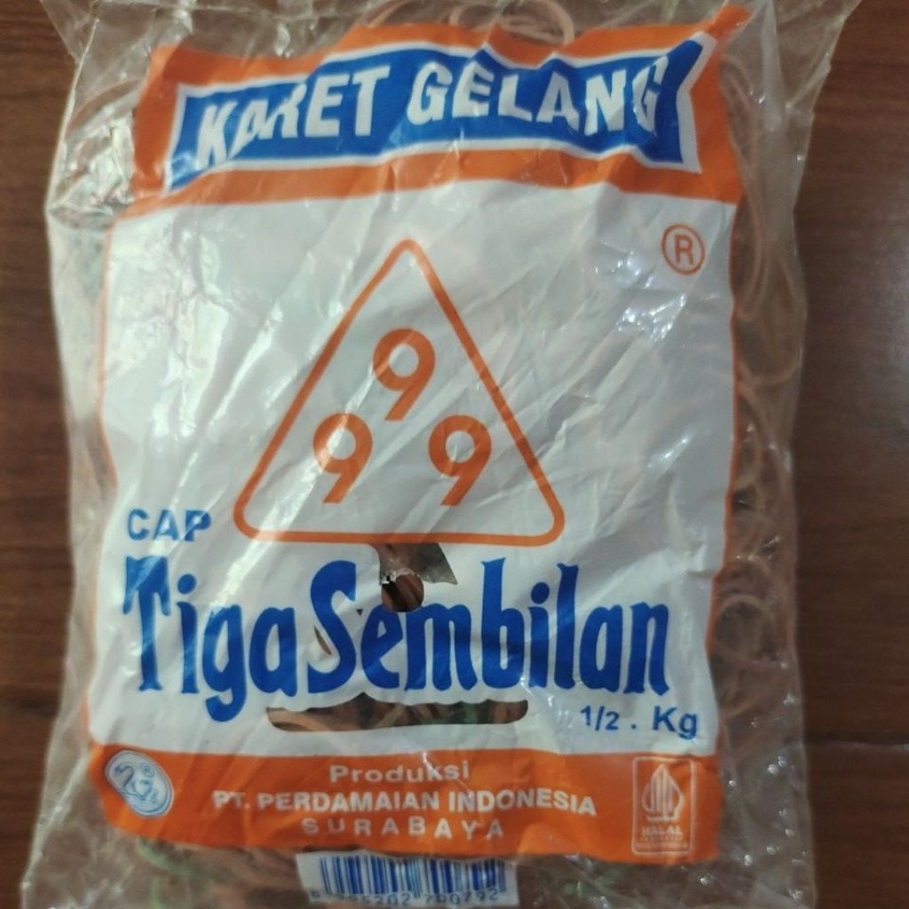

karet gelang merk 999 kemasan 500g