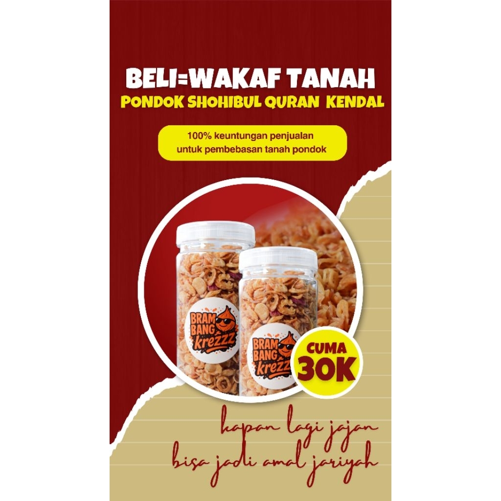 

BRAMBANG KRISPI PAKET WAKAF
