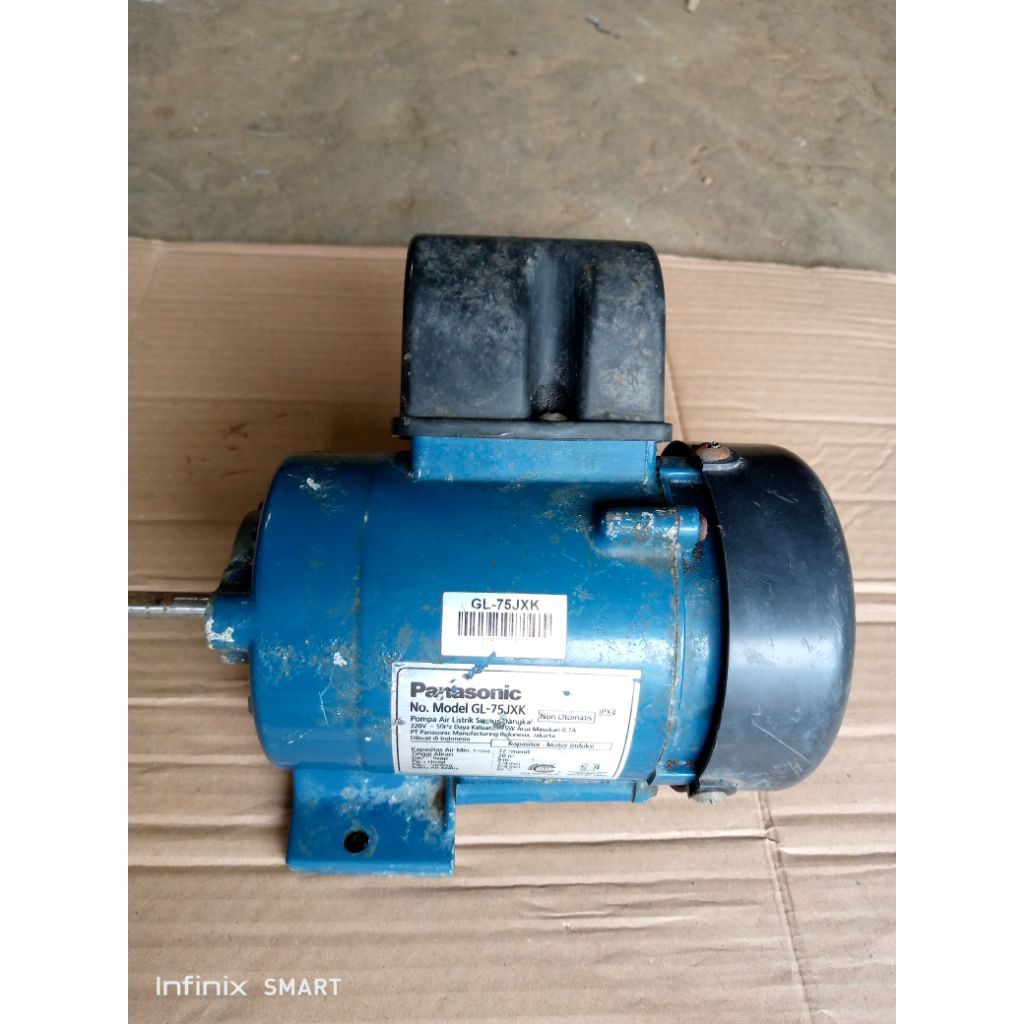 dinamo motor panasonic GL 75 JXK ORI seken