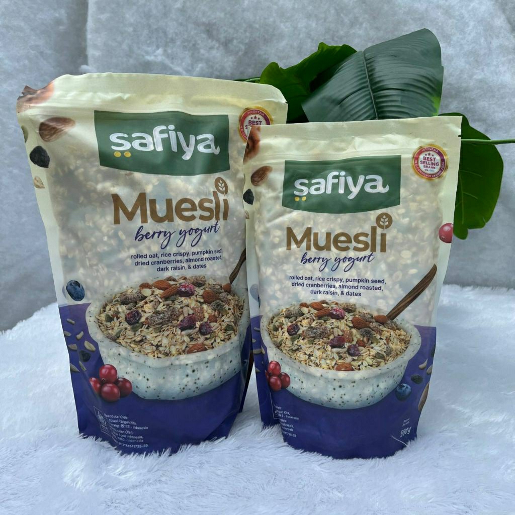 

MUESLI ROALLED OAT SEREAL SEMILAN SEHAT | MAKANAN DIET | MEDE ALMOND | OAT MAKANAN SEHAT