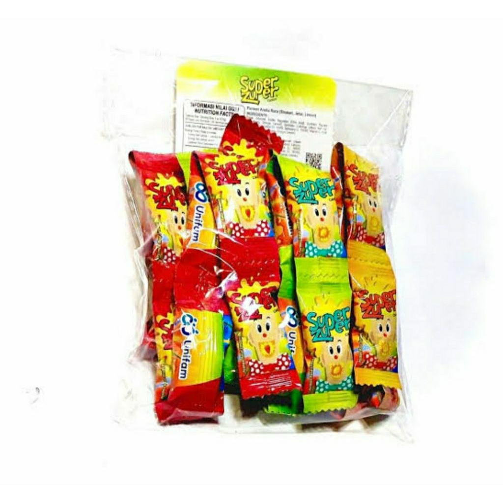 

Permen Super Zuper ( isi 30 butir /2.5gr )