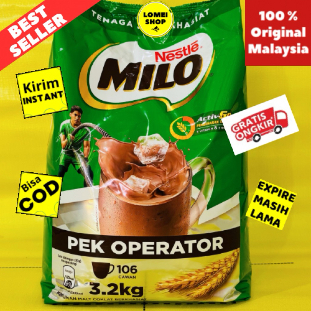 

MILO 3,2 Kg Malaysia / MILO ORIGINAL