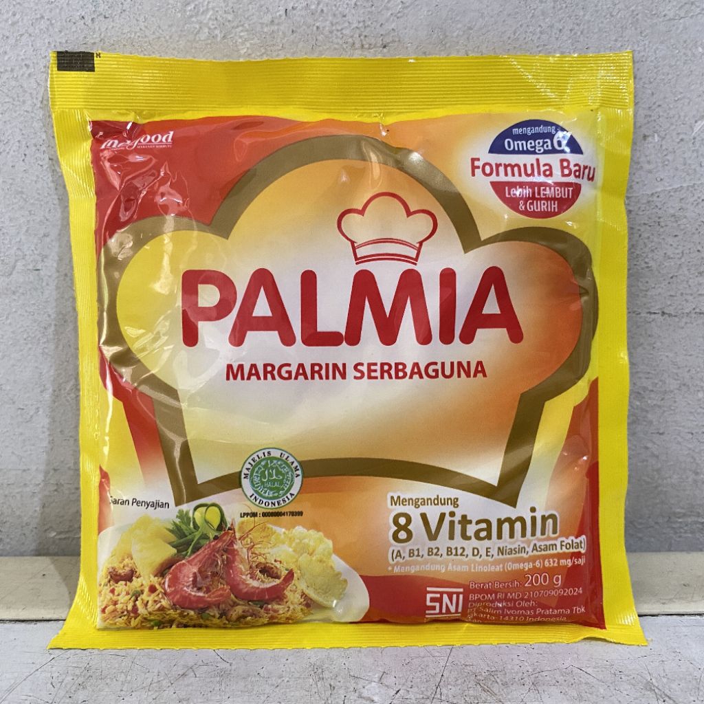 

Palmia margarin serbaguna 200 gram | margarin palmia