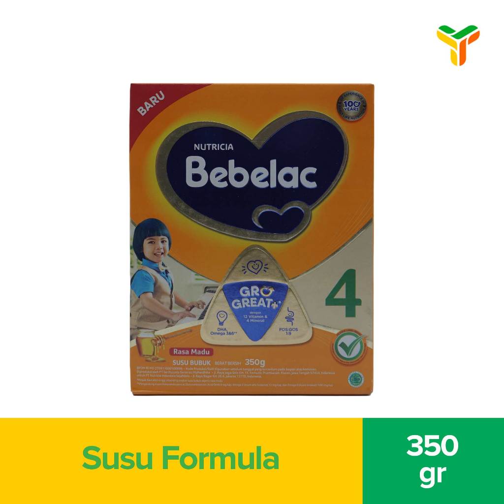 

Bebelac 3 Plus Madu 350 Gram Box