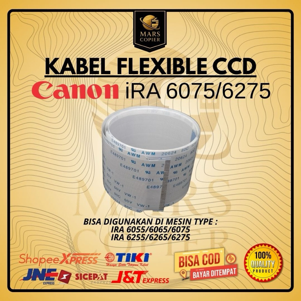KABEL FLEXIBLE SCANNER CCD CANON IRA 6055 6065 6075 IRA 6255 6265 6275