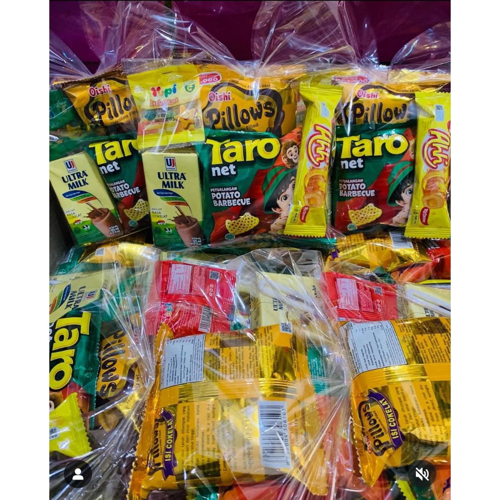 

Snack Ulang Tahun Anak/ souvenir anak wisuda ulang tahun natal lebaran segala acara