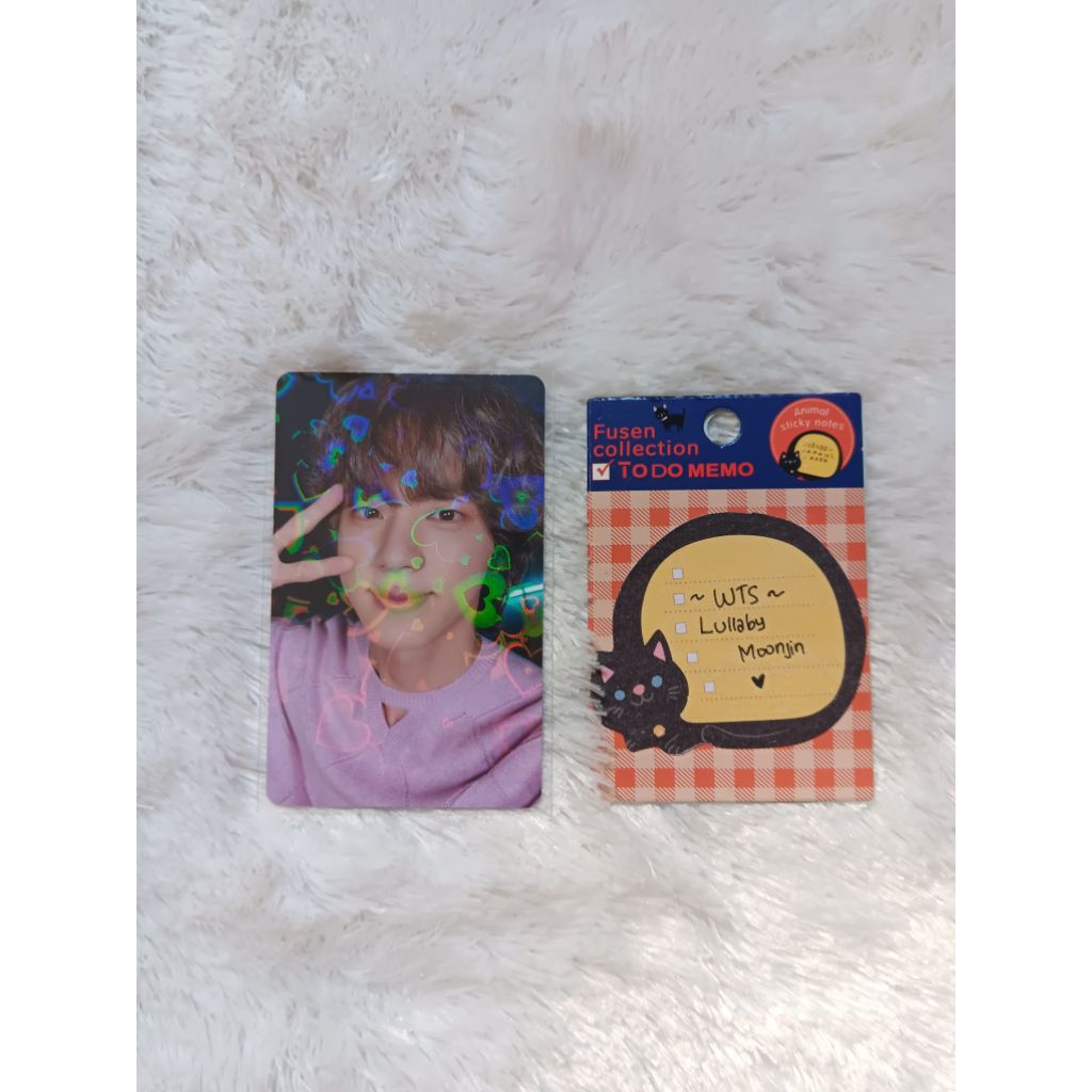 OFFICIAL PHOTOCARD LUCKY DRAW JIN THE ASTRONAUT JPFC JAPAN