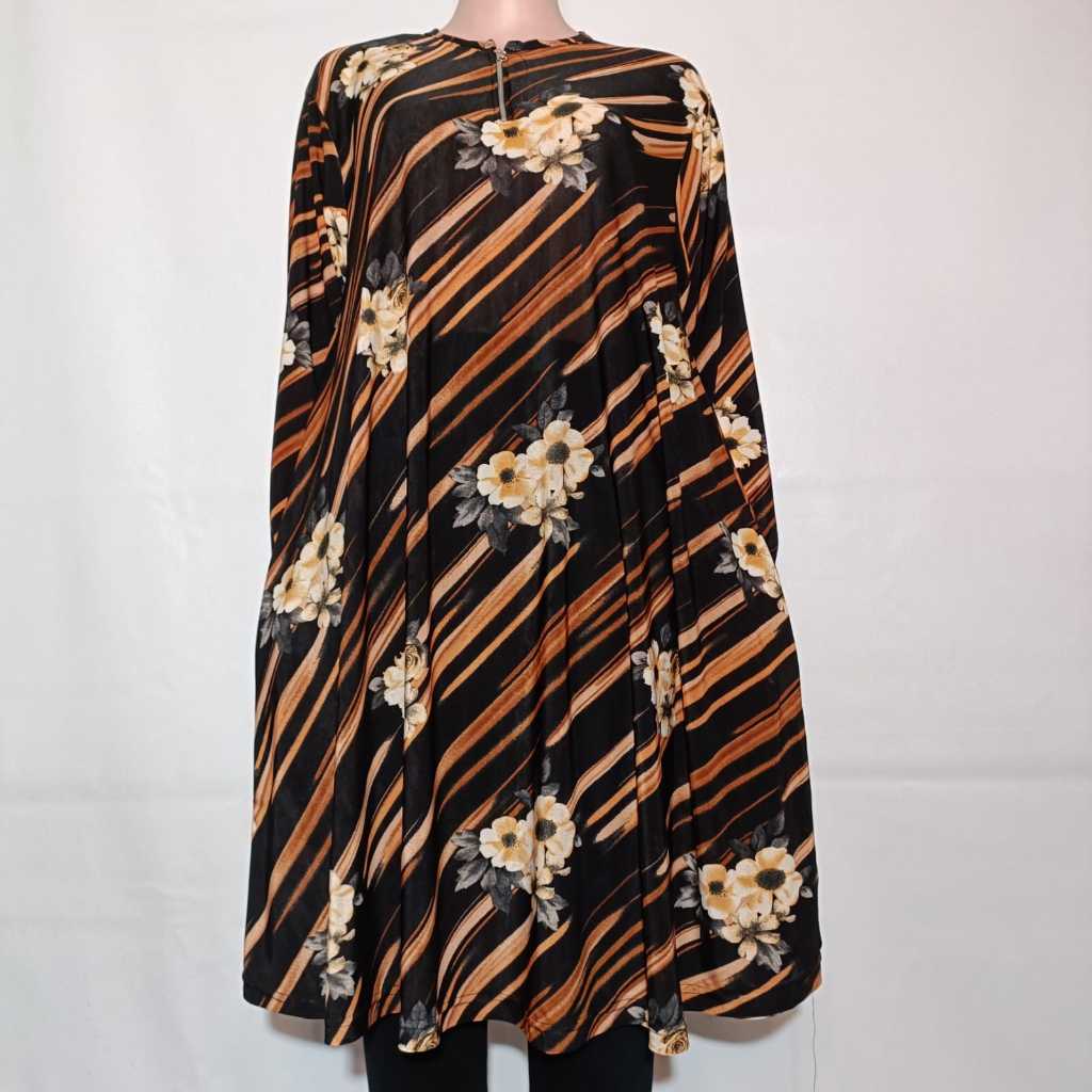 Tunik Kanaya Terbaru Jersey Korea Super Jumbo ter laris Ukuran LD 120-160 PB 105