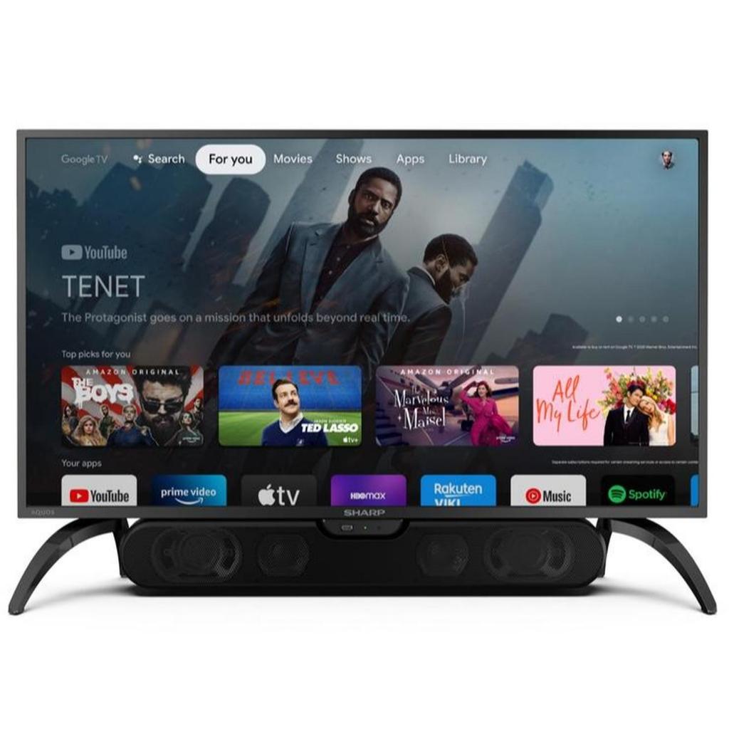 Sharp SMART TV 42 Inch 2T-C42EG1i-SB SOUNDBAR Google TV 42EG1iSB
