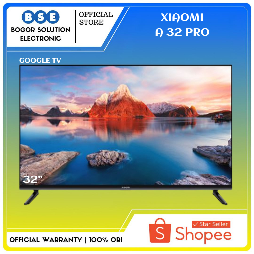 TV XIOMI 32 Inch A SERIES Google TV XIAOMI A 32 A SERIES  Digital TV XIAOMI 32 Inci
