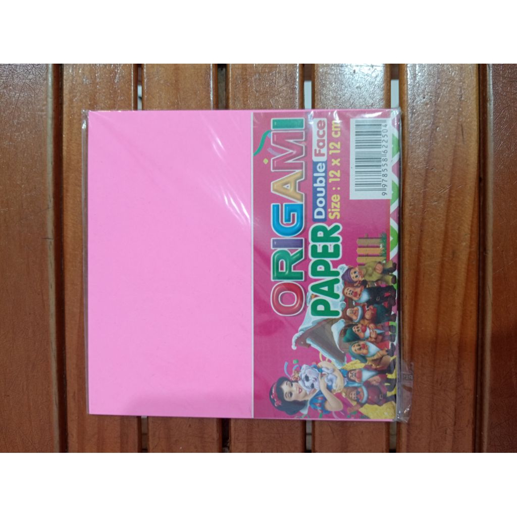 

Origami dua sisi 12 x 12 cm